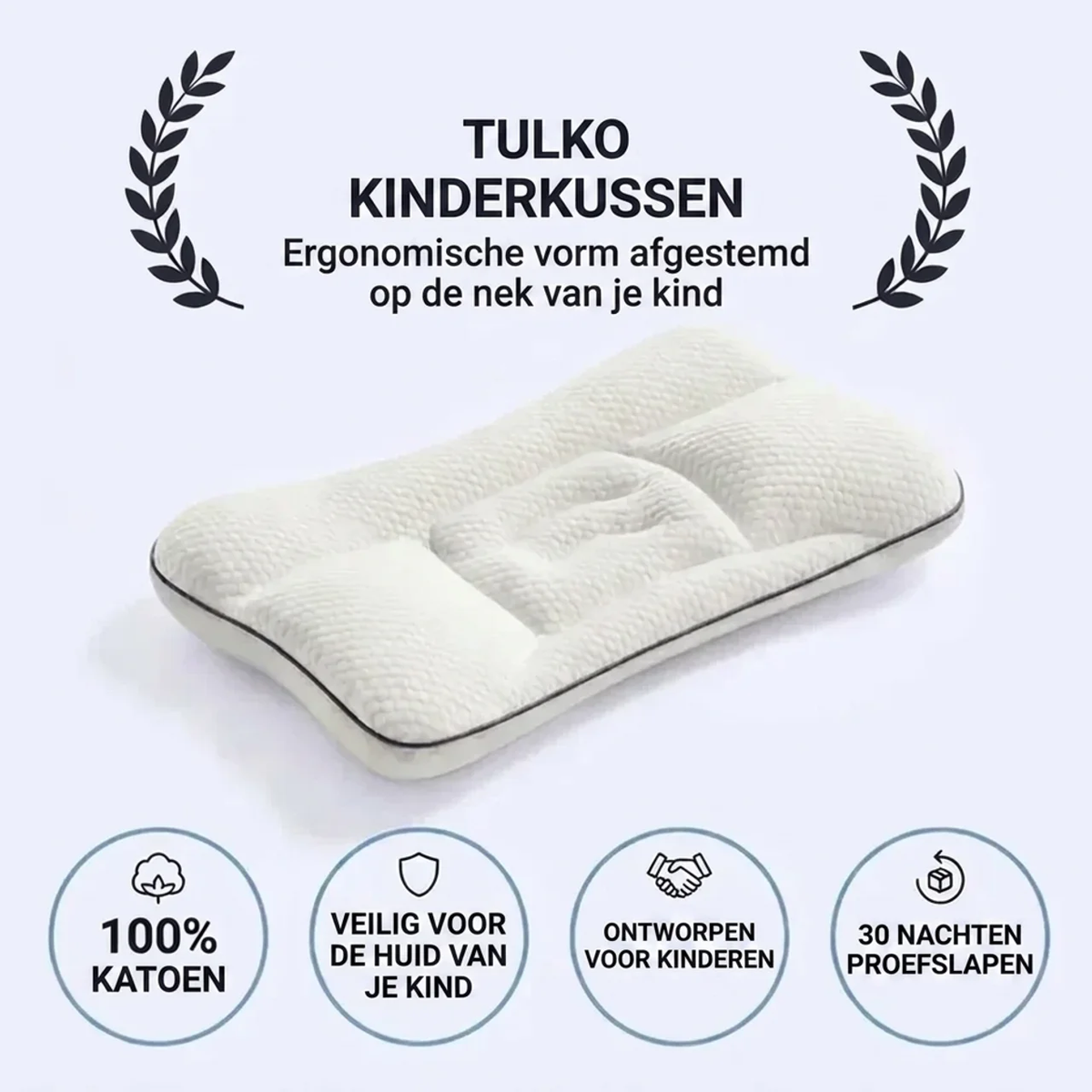 Verbeter de Slaap van je Kind Tulko Kinderkussen
